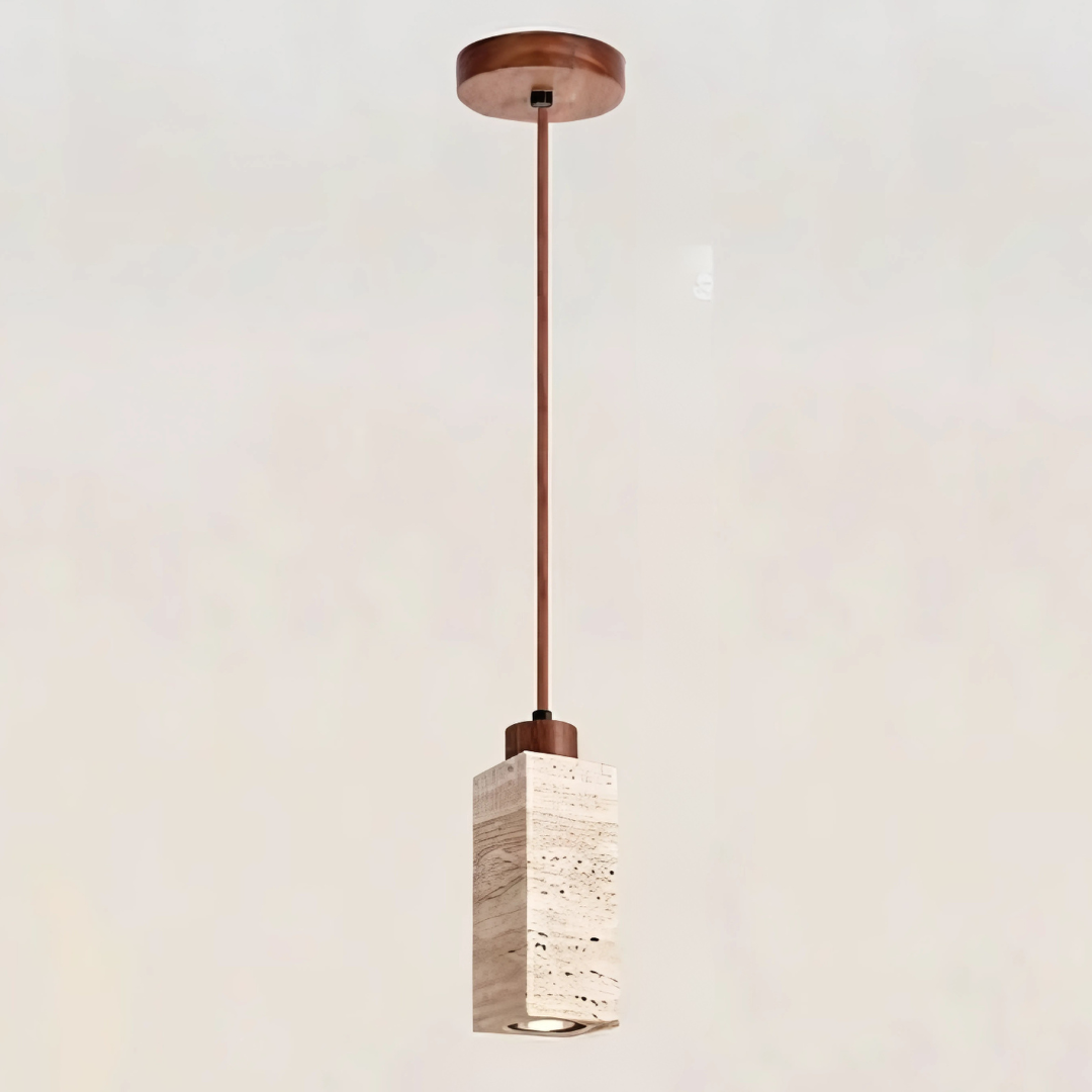 Akari - Travertine Pendant Lamp