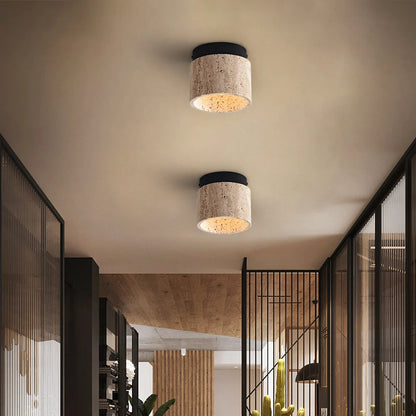 Nozomi - Marble Ceiling Lamp