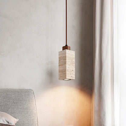 Akari - Travertine Pendant Lamp
